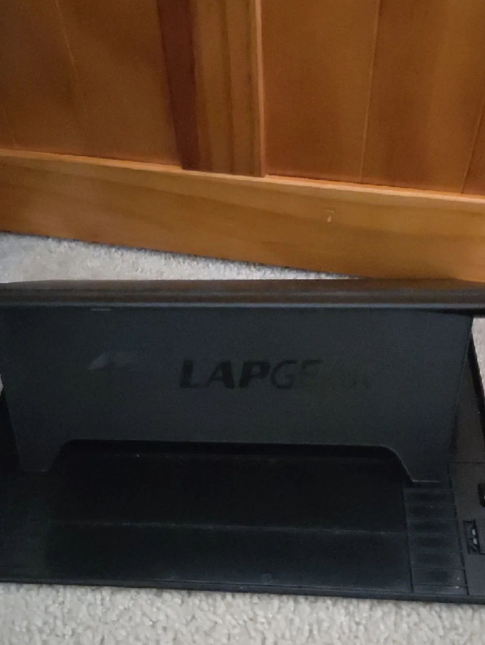 Black Laptop Bottom Cover Replacement - Compatible Computer Part